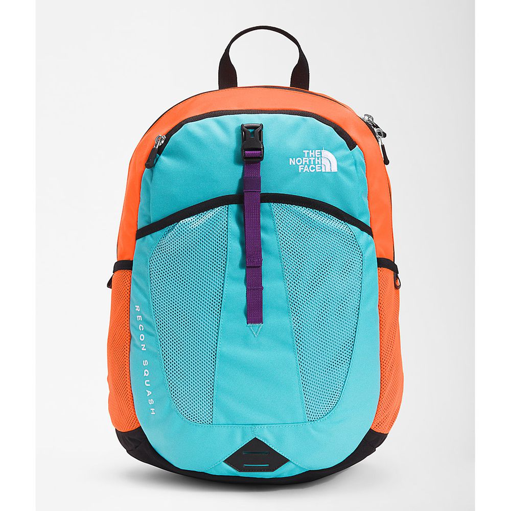 The North Face Backpacks Youth Australia - The North Face Recon Squash Orange / Blue / Purple (AIU-8